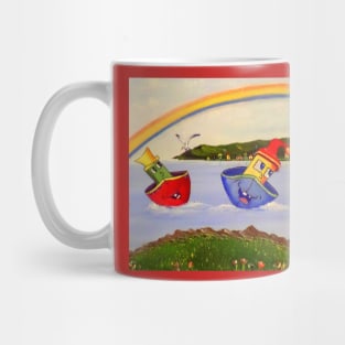 2 Happy Tugboats Mug